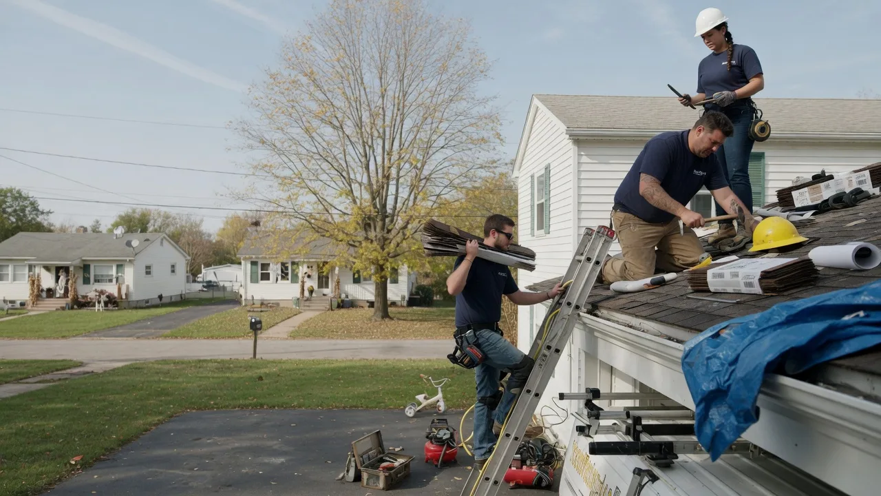 Local Roofing Contractors in Little York, IL near me